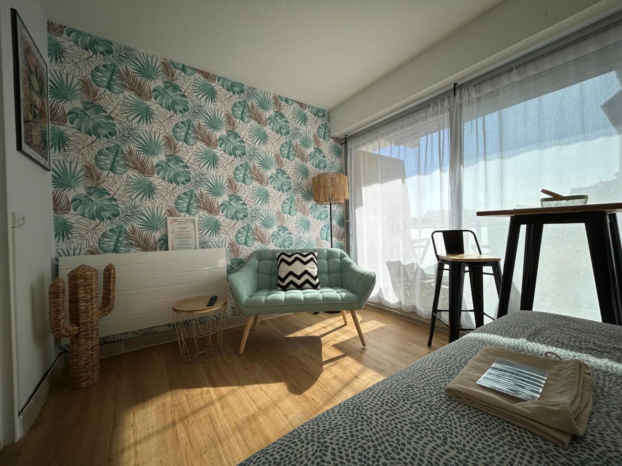 Cosy Studio Avec Vue Sur L'Ocean Lacanau Exterior photo