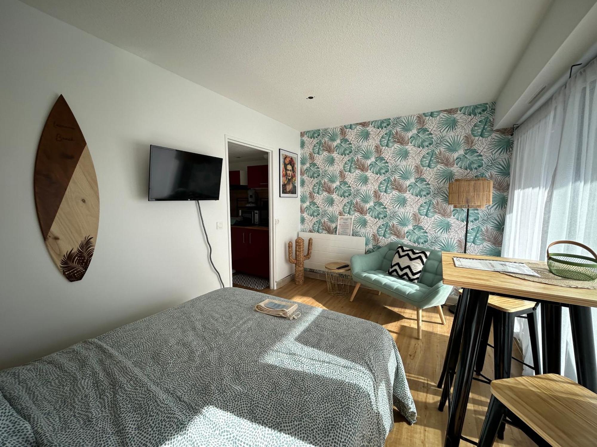 Cosy Studio Avec Vue Sur L'Ocean Lacanau Exterior photo