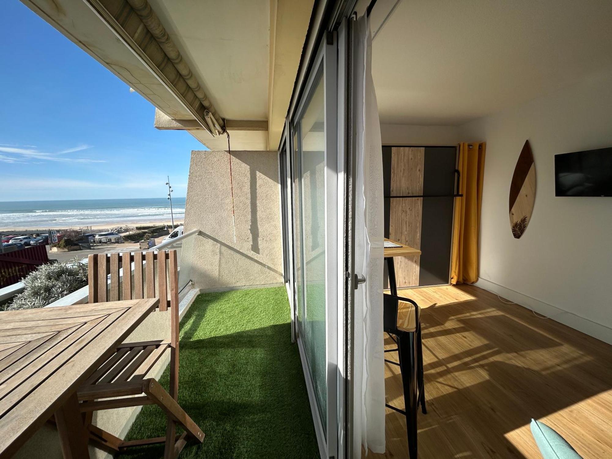 Cosy Studio Avec Vue Sur L'Ocean Lacanau Exterior photo