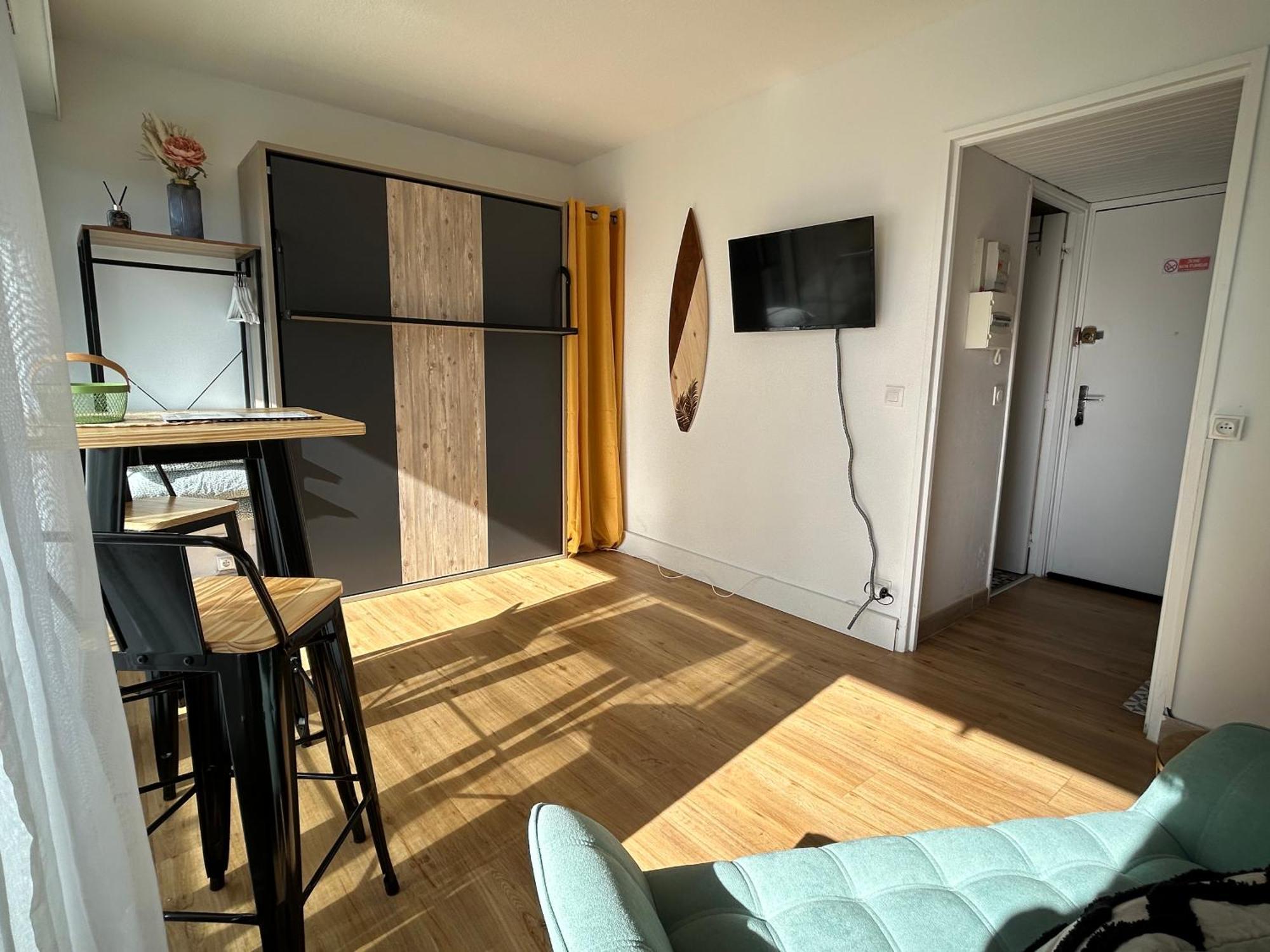 Cosy Studio Avec Vue Sur L'Ocean Lacanau Exterior photo